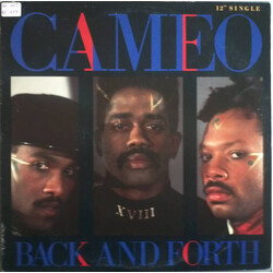 Cameo Back And Forth USED VINYL 12INCH 33 S RPM SINGLE