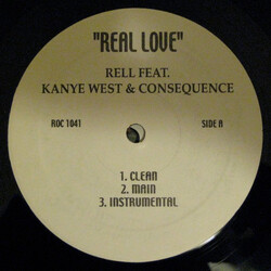 Rell Real Love USED VINYL 12INCH