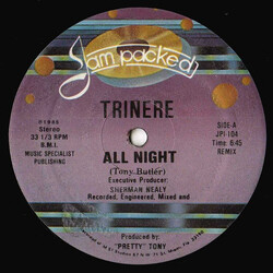 Trinere All Night (Remix) USED VINYL 12INCH 33 S RPM REPRESS