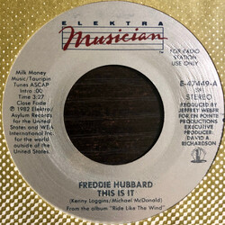 Freddie Hubbard This Is It / Ride Like The Wind Vinyl 7" USED