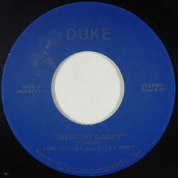 Wiley Post / Tom Colyer Do Right Daddy / High Risk USED VINYL 7INCH 45 RPM SINGLE