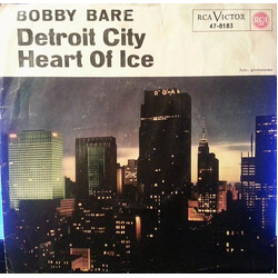 Bobby Bare Detroit City / Heart Of Ice USED VINYL 7INCH 45 RPM SINGLE