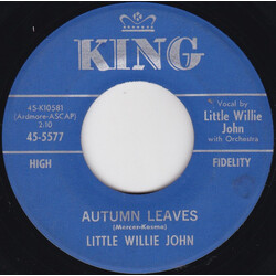 Little Willie John Autumn Leaves / There Is Someone In This World For Me USED VINYL 7INCH SINGLE 45 RPM