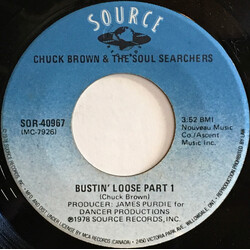 Chuck Brown & The Soul Searchers Bustin' Loose USED VINYL 7INCH 45 RPM
