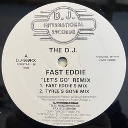 "Fast" Eddie Smith Let's Go Remix USED VINYL 12INCH 33 S RPM