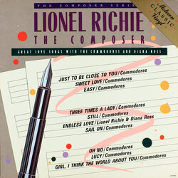 Lionel Richie Great Love Songs With The Commodores & Diana Ross Vinyl LP USED