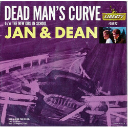 Jan & Dean Dead Man's Curve USED VINYL 7INCH SINGLE