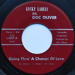 Doc Oliver Going Thru' A Change Of Love USED VINYL 7INCH 45 RPM
