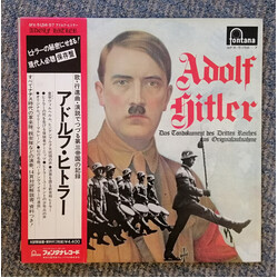 Adolf Hitler Adolf Hitler: Das Tondokument Des Dritten Reiches Aus Originalaufnahme USED VINYL 2LP ALBUM MONO
