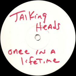 Talking Heads Once In A Lifetime (The Y2KHeads Mixes) USED VINYL 12INCH 33 S RPM UNOFFICIAL RELEASE WHITE LABEL
