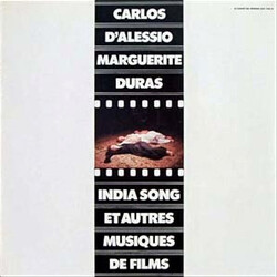 Carlos D'Alessio / Marguerite Duras India Song Et Autres Musiques De Films Vinyl LP USED