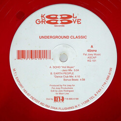 Soho / Earth People Underground Classic USED VINYL 12INCH 45 RPM REISSUE