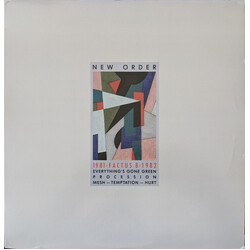New Order 1981-1982 USED VINYL 12INCH 33 S RPM COMPILATION