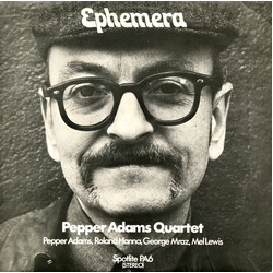 Pepper Adams Quartet Ephemera Vinyl LP USED