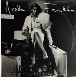 Aretha Franklin Love All The Hurt Away Vinyl LP USED