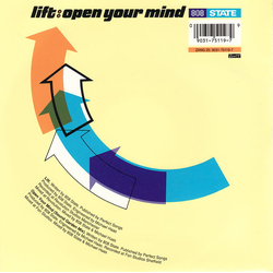 808 State Lift / Open Your Mind Vinyl 7" USED