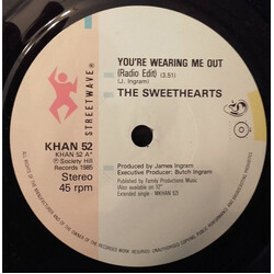 The Sweethearts You're Wearing Me Out USED VINYL 7INCH 45 RPM
