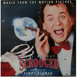 Danny Elfman Scrooged (Original Motion Picture Score) Vinyl LP USED