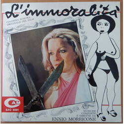Ennio Morricone L'immoralità (Colonna Sonora Originale Del Film) Vinyl LP USED