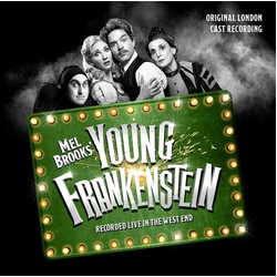 Mel Brooks Young Frankenstein Original London Cast Recording Vinyl LP USED
