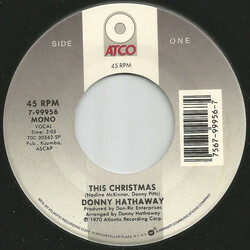 Donny Hathaway This Christmas / Be There USED VINYL 7INCH 45 RPM REISSUE MONO