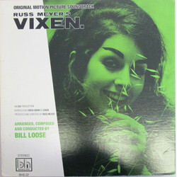 William Loose Russ Meyer's Vixen. Original Motion Picture Soundtrack Vinyl LP USED