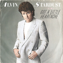 Alvin Stardust Got A Little Heartache Vinyl 7" USED
