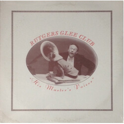 Rutgers University Glee Club His Master's Voices Vinyl LP USED