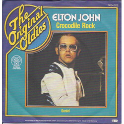 Elton John Crocodile Rock / Daniel USED VINYL 7INCH SINGLE