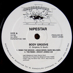 Nitestar Body Groove USED VINYL 12INCH 33 S RPM