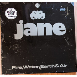 Jane Fire, Water, Earth & Air Vinyl LP USED