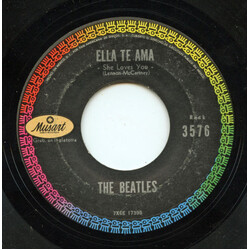 The Beatles Ella Te Ama = She Loves You USED VINYL 7INCH 45 RPM SINGLE