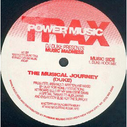 DJ Duke The Musical Journey USED VINYL 12INCH 33 S RPM
