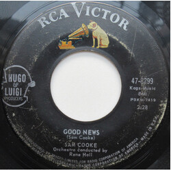 Sam Cooke Good News / Basin Street Blues USED VINYL 7INCH 45 RPM SINGLE