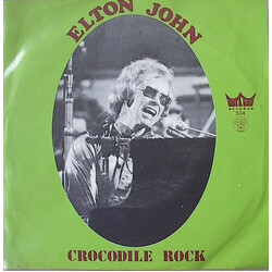 Elton John Crocodile Rock USED VINYL 7INCH 45 RPM SINGLE