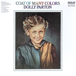 Dolly Parton Coat Of Many Colors Vinyl LP USED