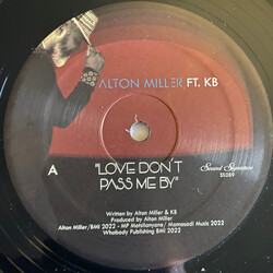 Alton Miller / KB Love Dont Pass Me By USED VINYL 12INCH 33 S RPM