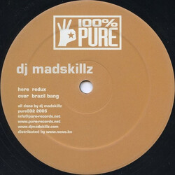 DJ Madskillz Redux EP USED VINYL 12INCH EP 45 RPM