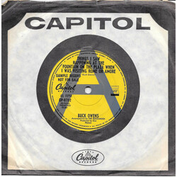 Buck Owens / The Buckaroos Things I Saw Happening At The Fountain On The Plaza When I Was Visiting Rome Or Amore USED VINYL 7INCH 45 RPM PROMO