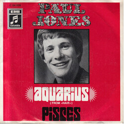 Paul Jones Aquarius / Pisces USED VINYL 7INCH 45 RPM SINGLE