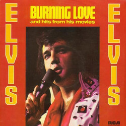 Elvis Presley Burning Love And Hits From His Movies Vol. 2 Vinyl LP USED