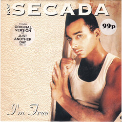Jon Secada I'm Free USED VINYL 7INCH 45 RPM SINGLE