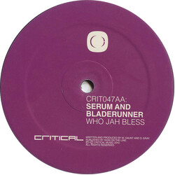 Bladerunner / Serum (2) Back To The Jungle / Who Jah Bless USED VINYL 12INCH 45 RPM