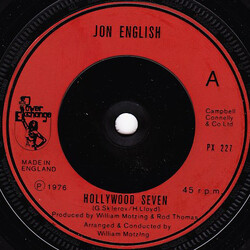 Jon English (3) Hollywood Seven USED VINYL 7INCH 45 RPM SINGLE
