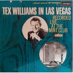 Tex Williams Tex Williams In Las Vegas Vinyl LP USED