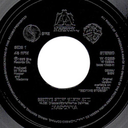 Madonna Bedtime Story USED VINYL 7INCH 45 RPM SINGLE JUKEBOX STEREO