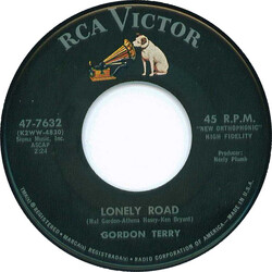 Gordon Terry Lonely Road / A Lotta Lotta Women USED VINYL 7INCH 45 RPM SINGLE