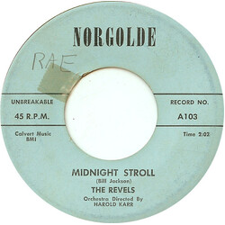 The Re-Vels Midnight Stroll / Talking To My Heart USED VINYL 7INCH 45 RPM SINGLE