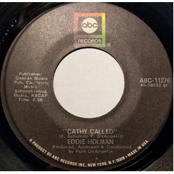 Eddie Holman Cathy Called / I Need Somebody USED VINYL 7INCH 45 RPM