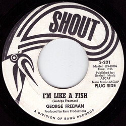 George Freeman (3) I'm Like A Fish / Why Are You Doing This To Me USED VINYL 7INCH 45 RPM PROMO